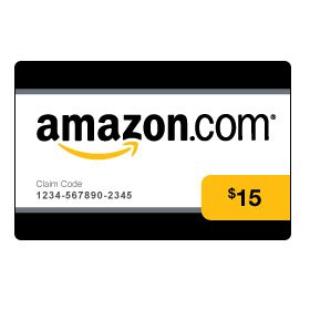 15$ Gift Card from Amazon