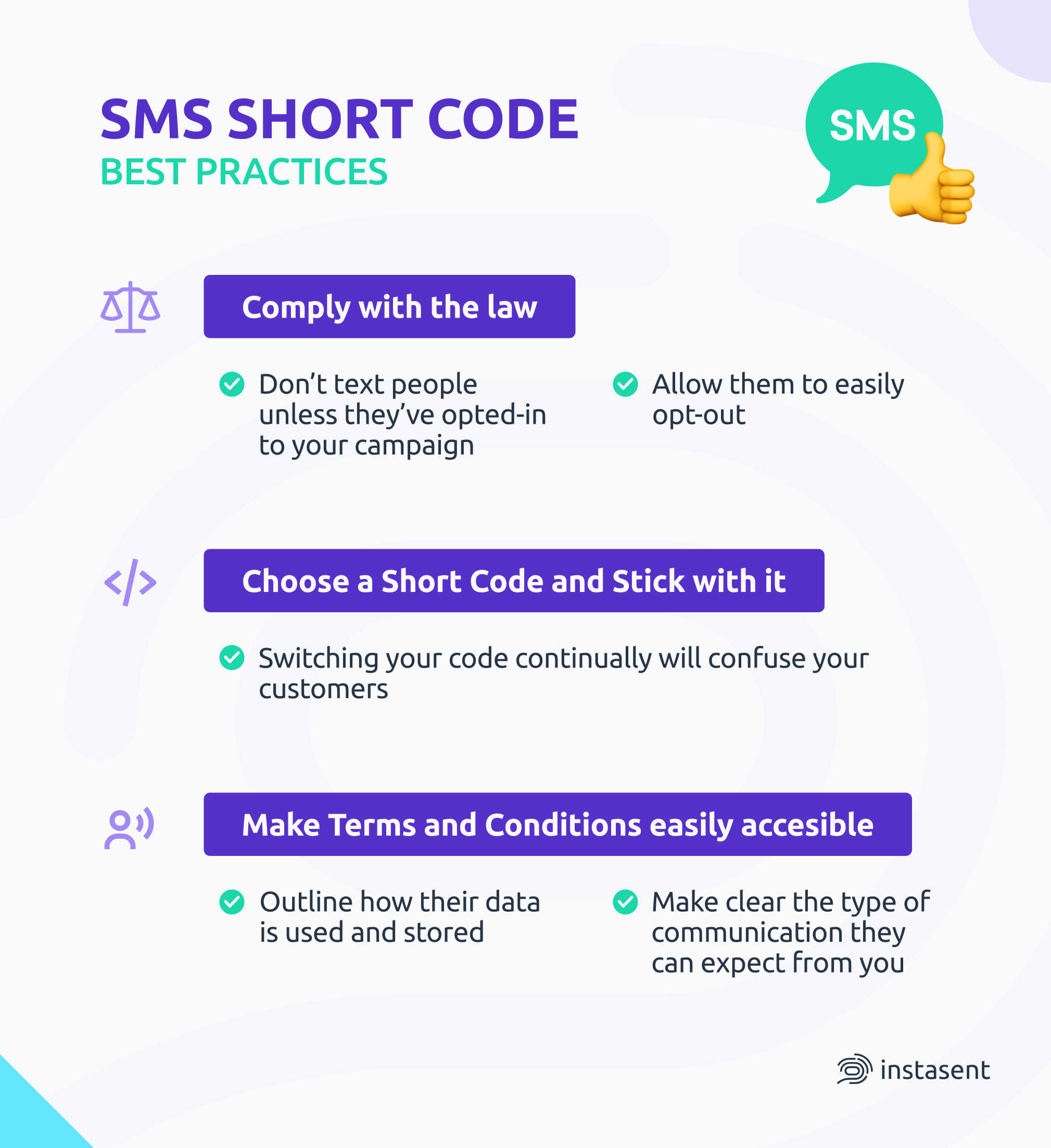 SMS short code Best Practices