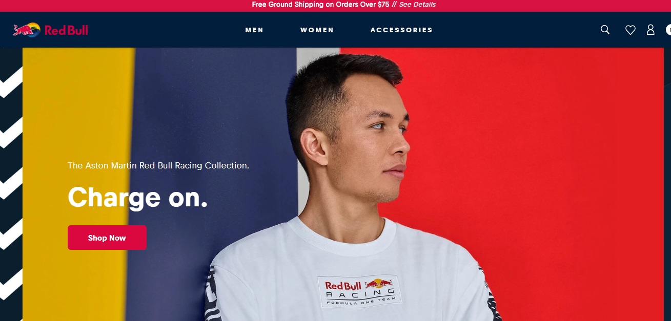 Tienda online de Red Bull
