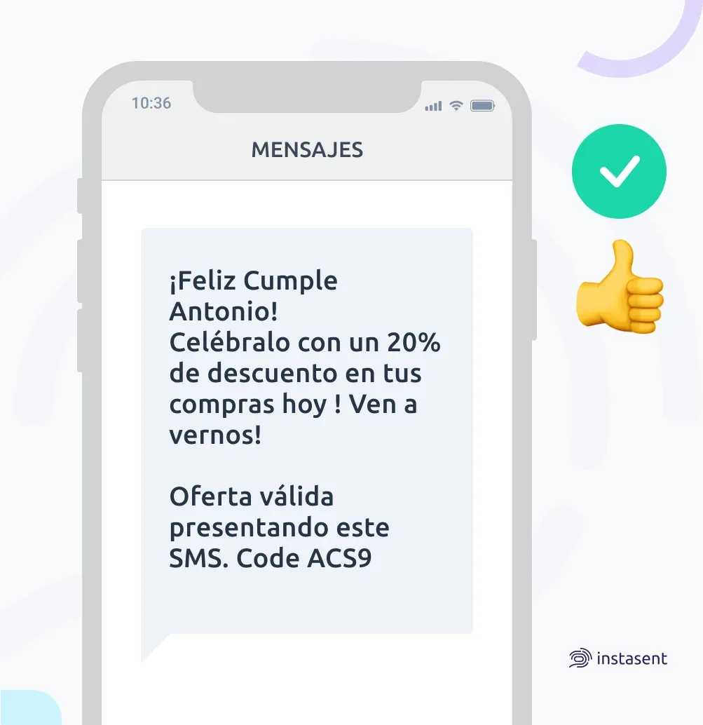 SMS de fidelización